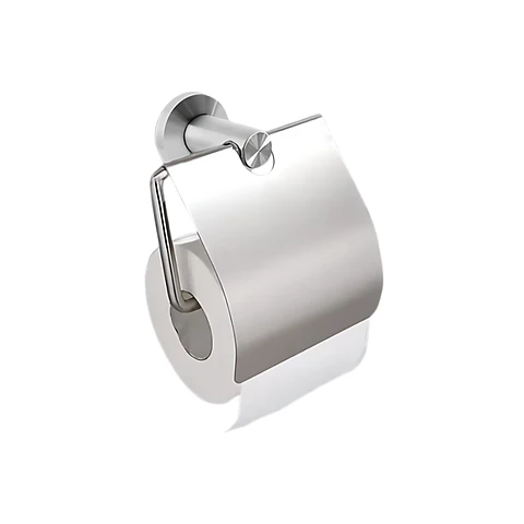 Porta Papel Higiénico de Acero Satinado 