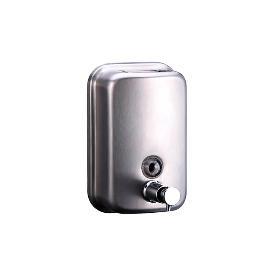 Dispensador de Jabón Líquido de 500 ml de Acero Inoxidable 1