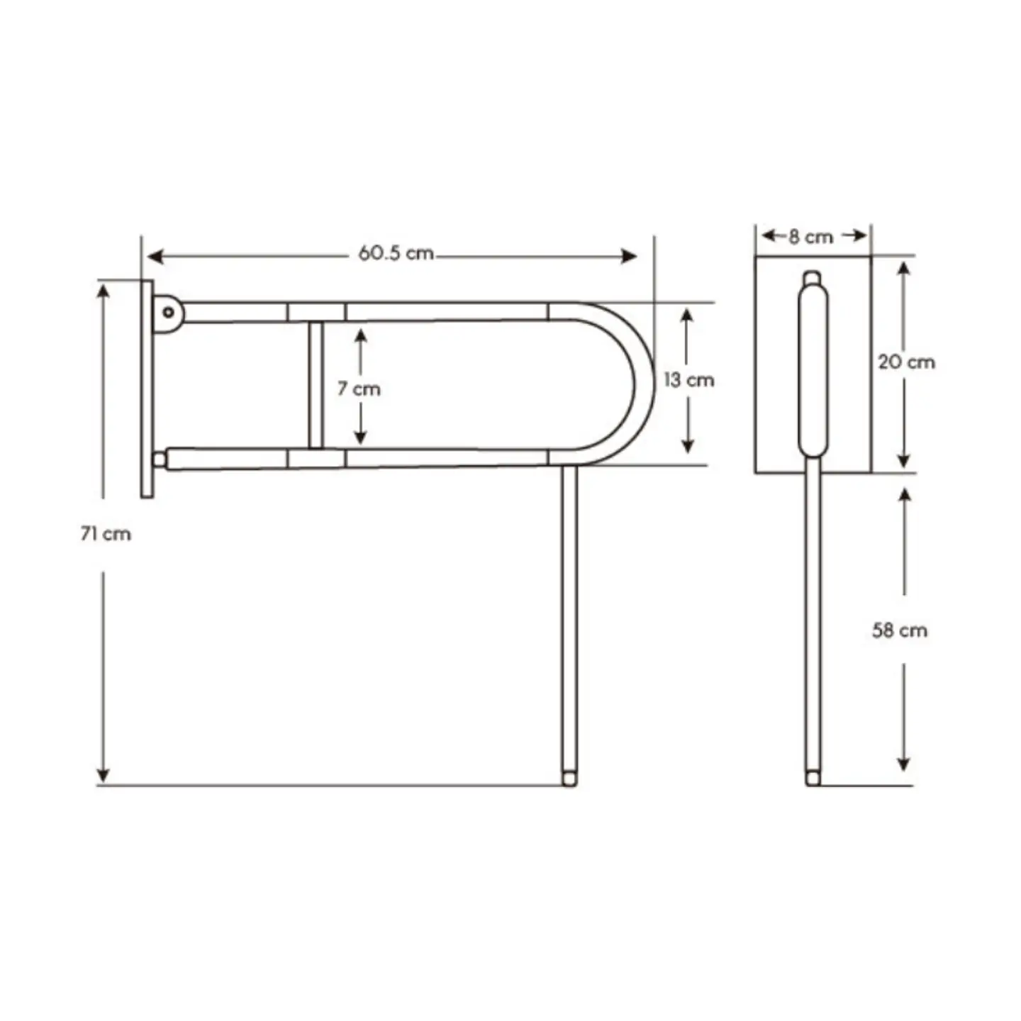 Barra de Seguridad cubierto con ABS 4