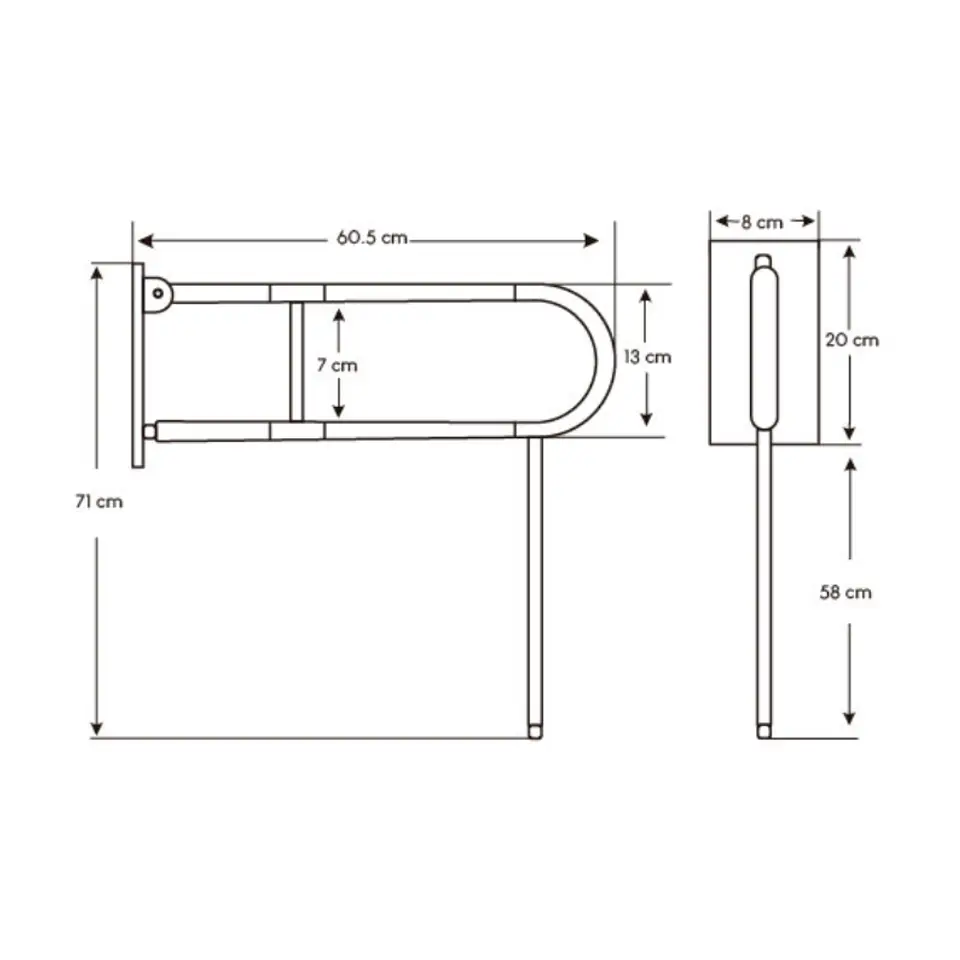 Barra de Seguridad cubierto con ABS 4