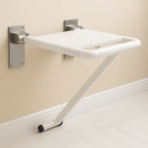 Asiento Plegable de Acero cubierto de ABS