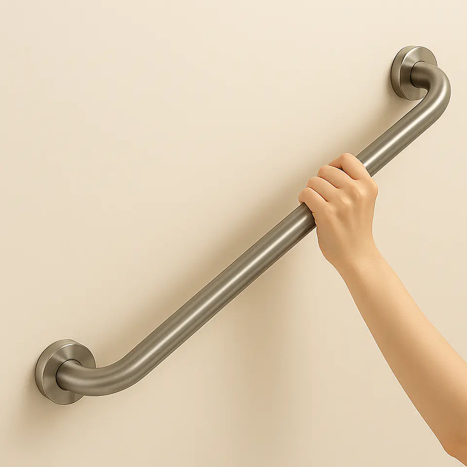 Barra de Seguridad 90 cm de Acero Inoxidable  2