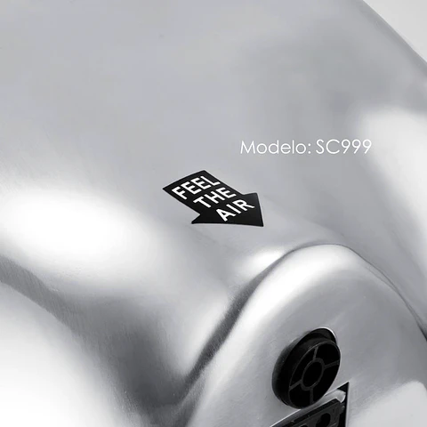Secador de Manos SC999 Acero Inox.