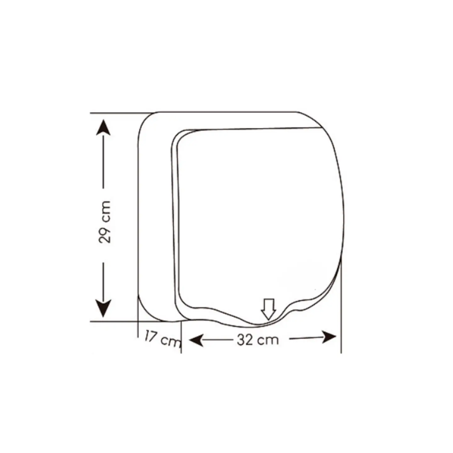 Secador de Manos SC999 Acero Inox. 3