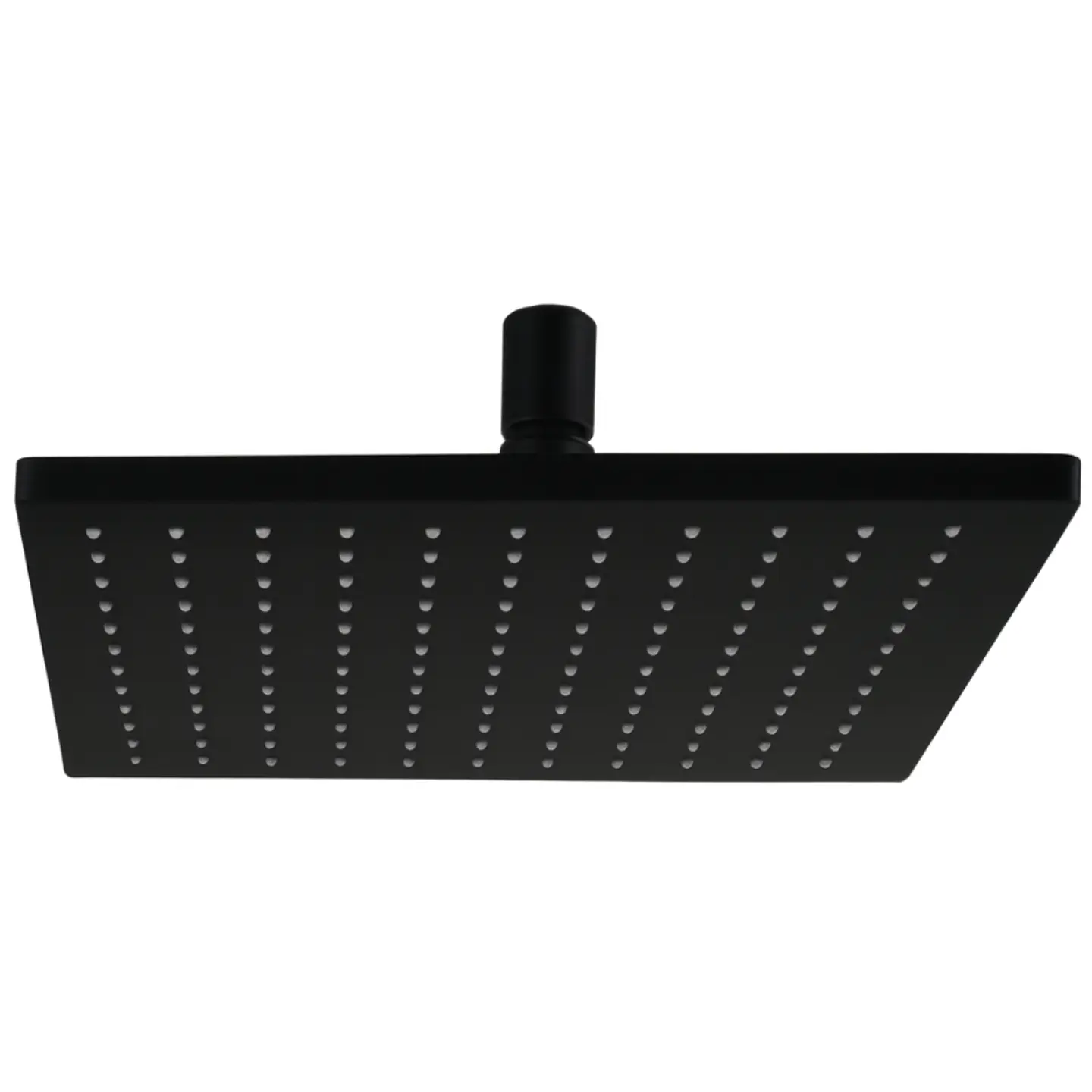 Cabezal de Ducha Española Cuadrado 9” Negro Mate  1