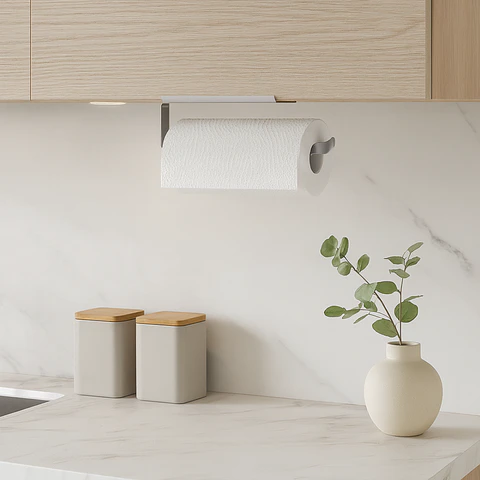 Porta Papel de Cocina de Aluminio