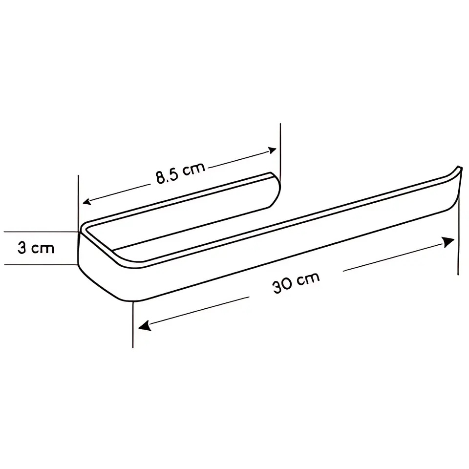 Porta Papel de Cocina de Aluminio 3