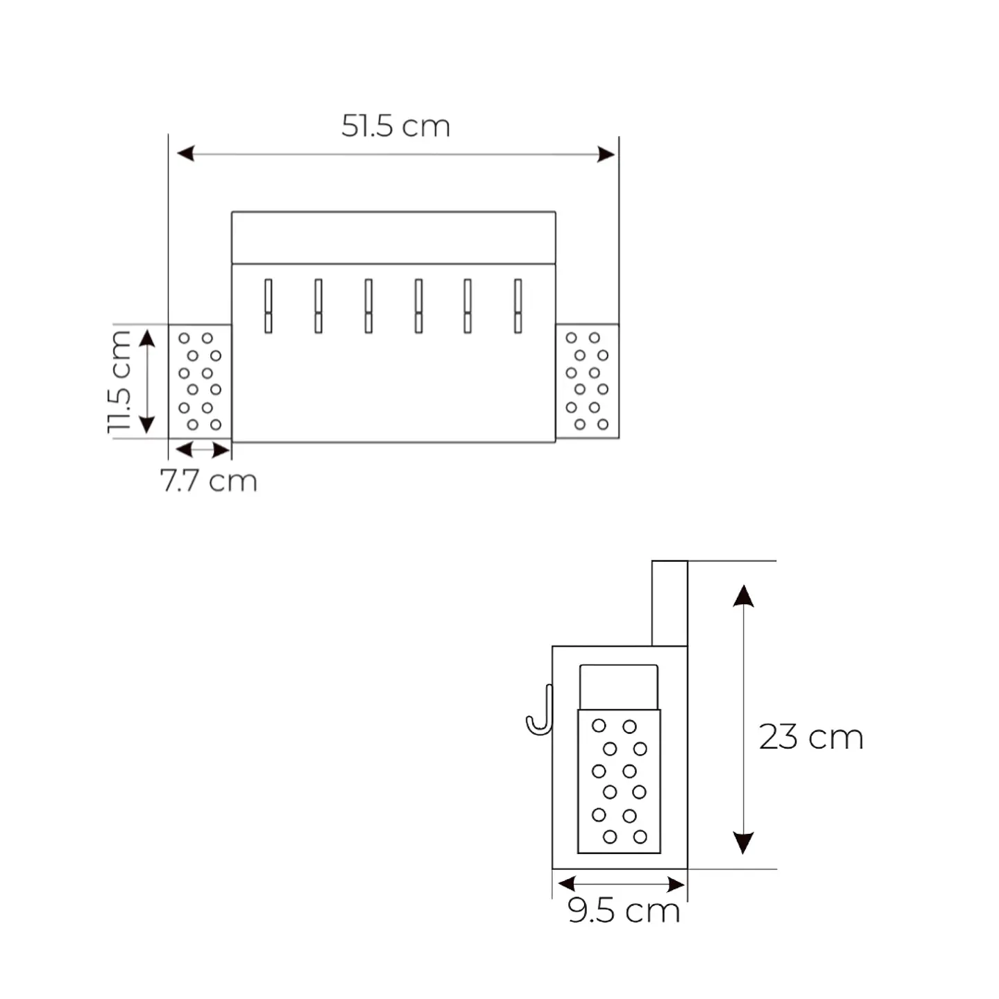 Porta Utensilios de Cocina Acero Inoxidable Satinado 3
