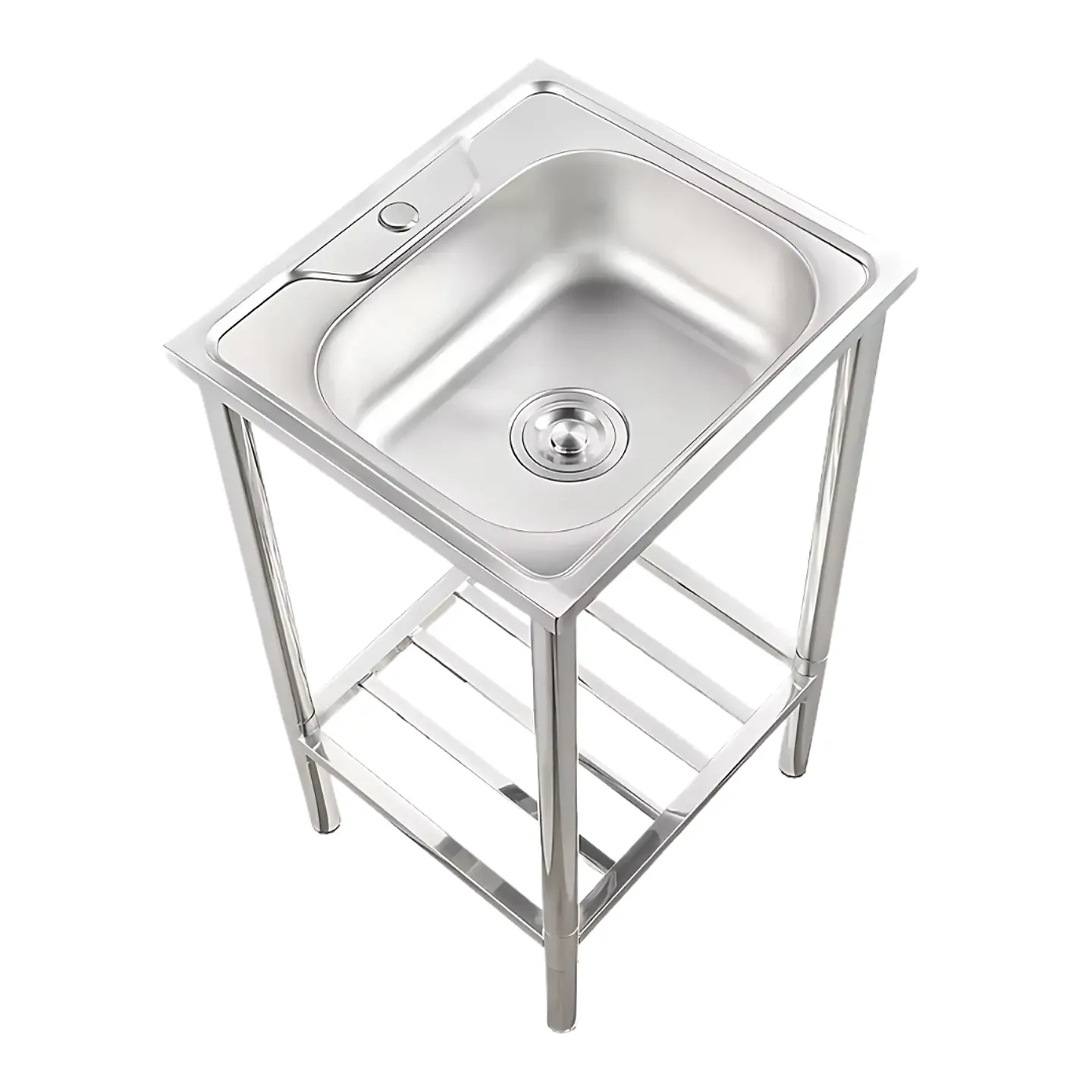 Lavadero de Cocina de Acero Inoxidable con Base Independiente  1