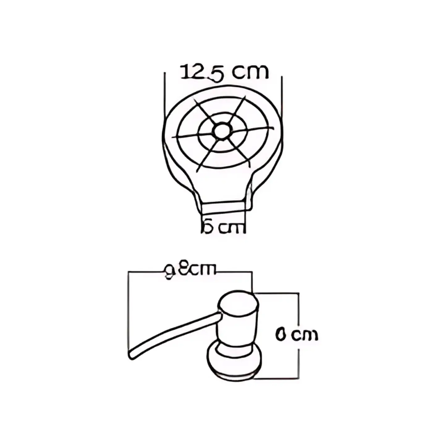 Lavadero de Cocina de Acero Inoxidable Plomo Premium con Lavacopas 6