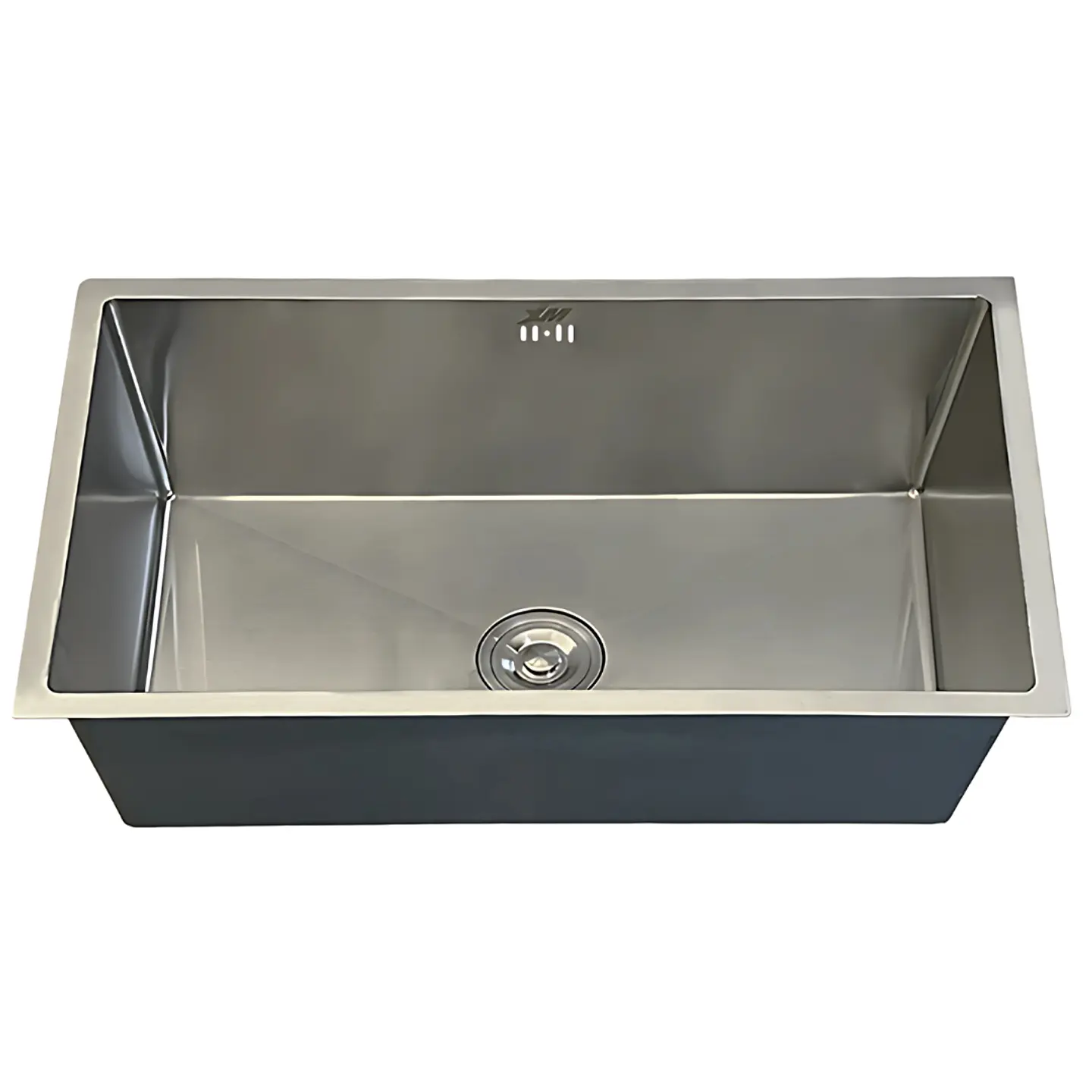 Lavadero de Cocina Funcional de Acero Inoxidable Gris 1