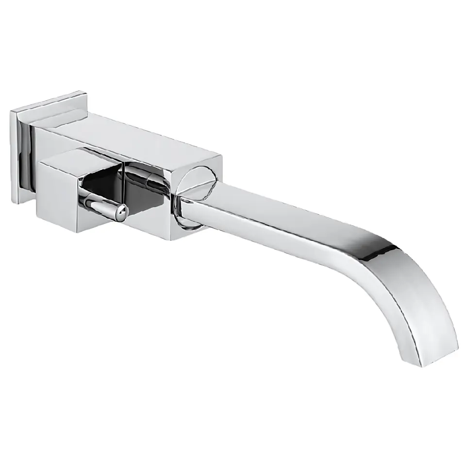 Llave de Baño Sofisticado de Acero Inoxidable Cromado 1