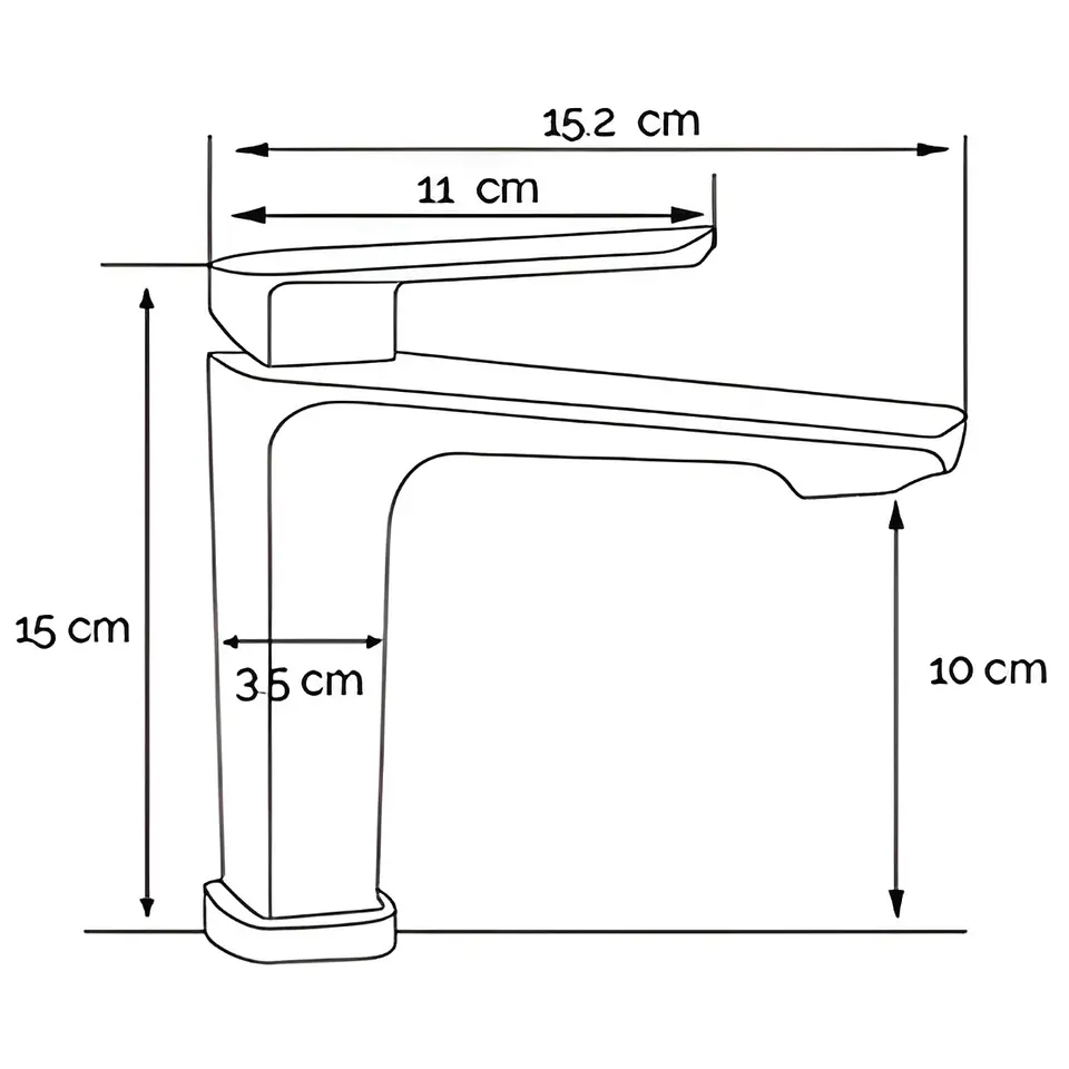 Llave de Baño de Bronce Satinado 3