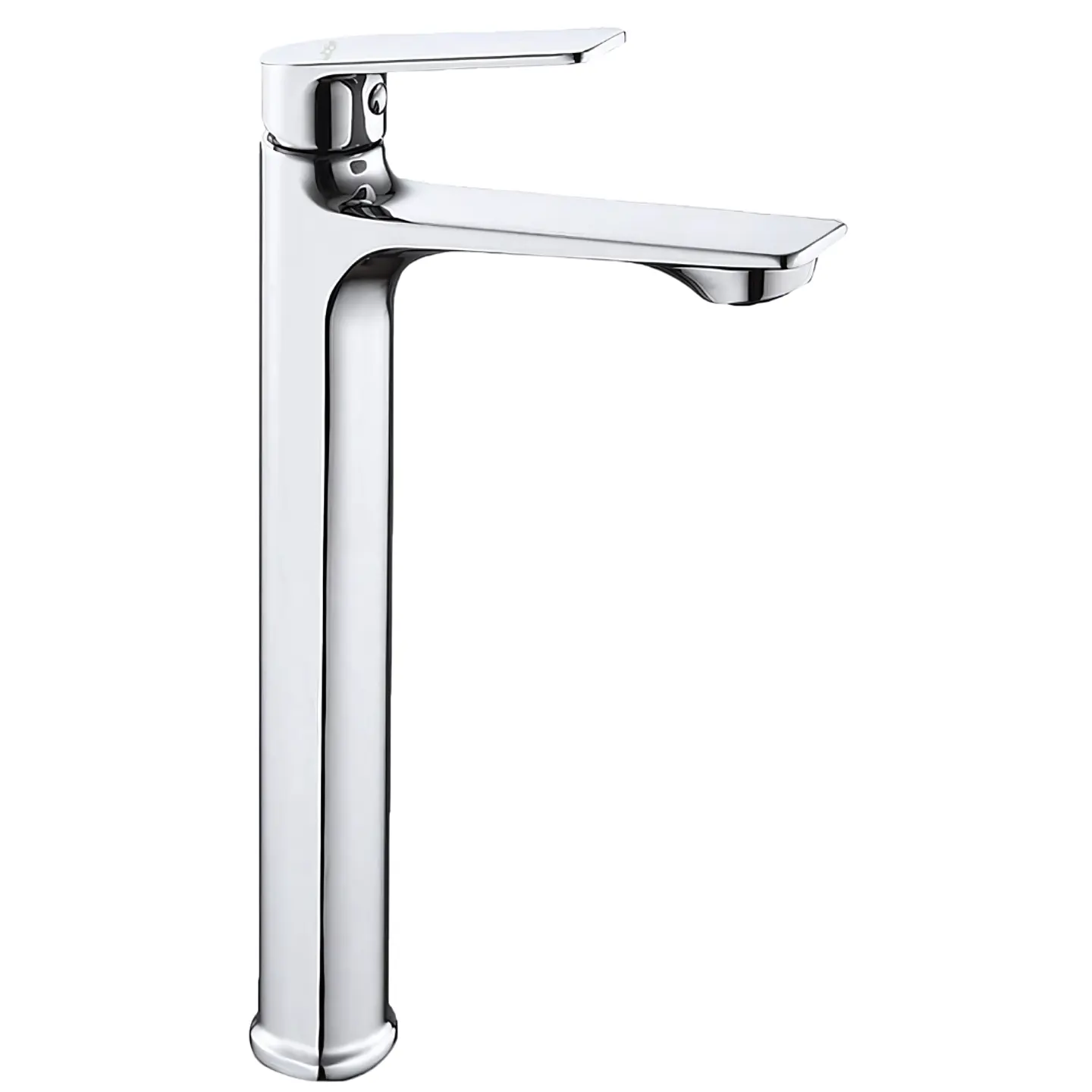 Llave de Agua Fría para Baño de Acero Inoxidable Moderno Cromado 1
