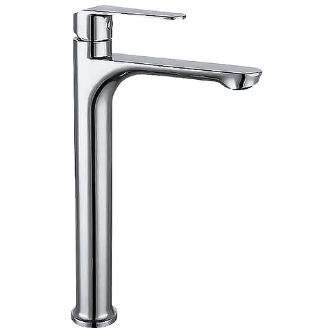 Llave Alta de Acero Inoxidable Bronce Cromado para Baño Moderna y Duradera