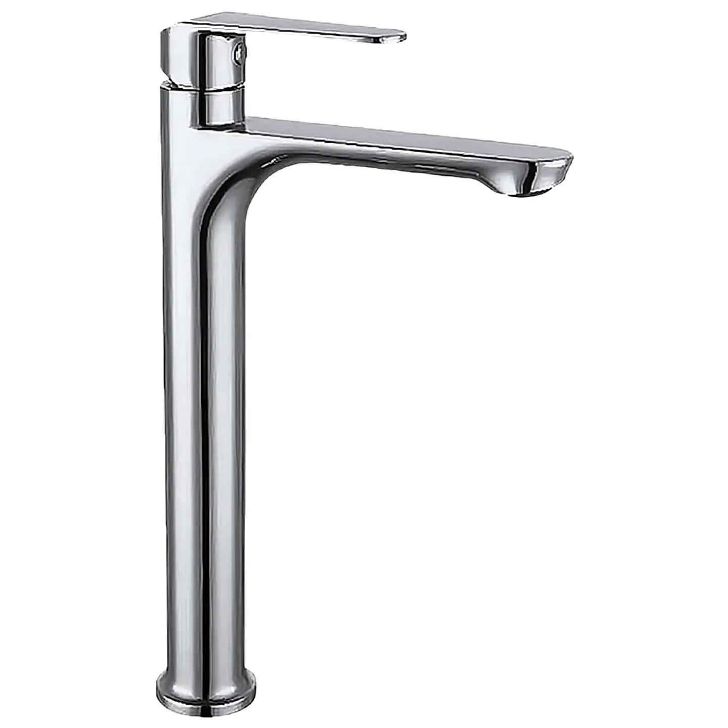 Llave Alta de Acero Inoxidable Bronce Cromado para Baño Moderna y Duradera 1