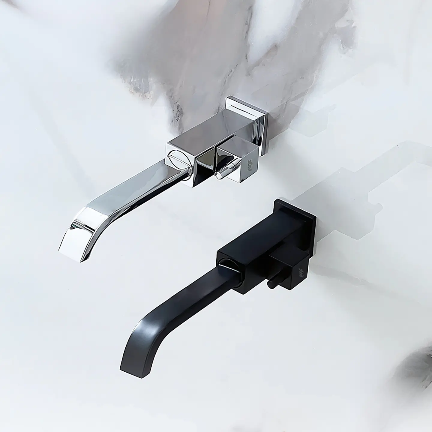 Llave de Baño Sofisticado de Acero Inoxidable Cromado 3