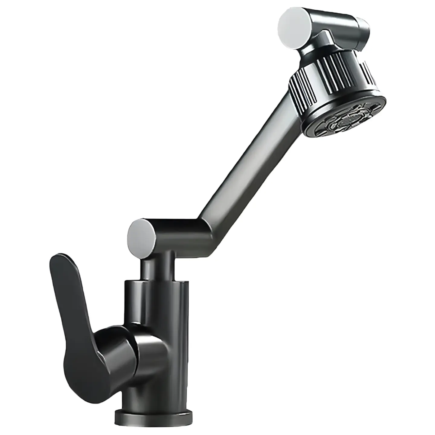 Mezcladora Alta para Lavatorio de Acero Inoxidable Satinado Sofisticado 1