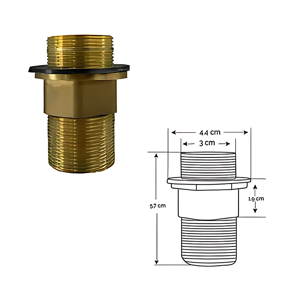 Mezcladora Alta para Lavatorio de Acero Inoxidable Satinado Sofisticado 7