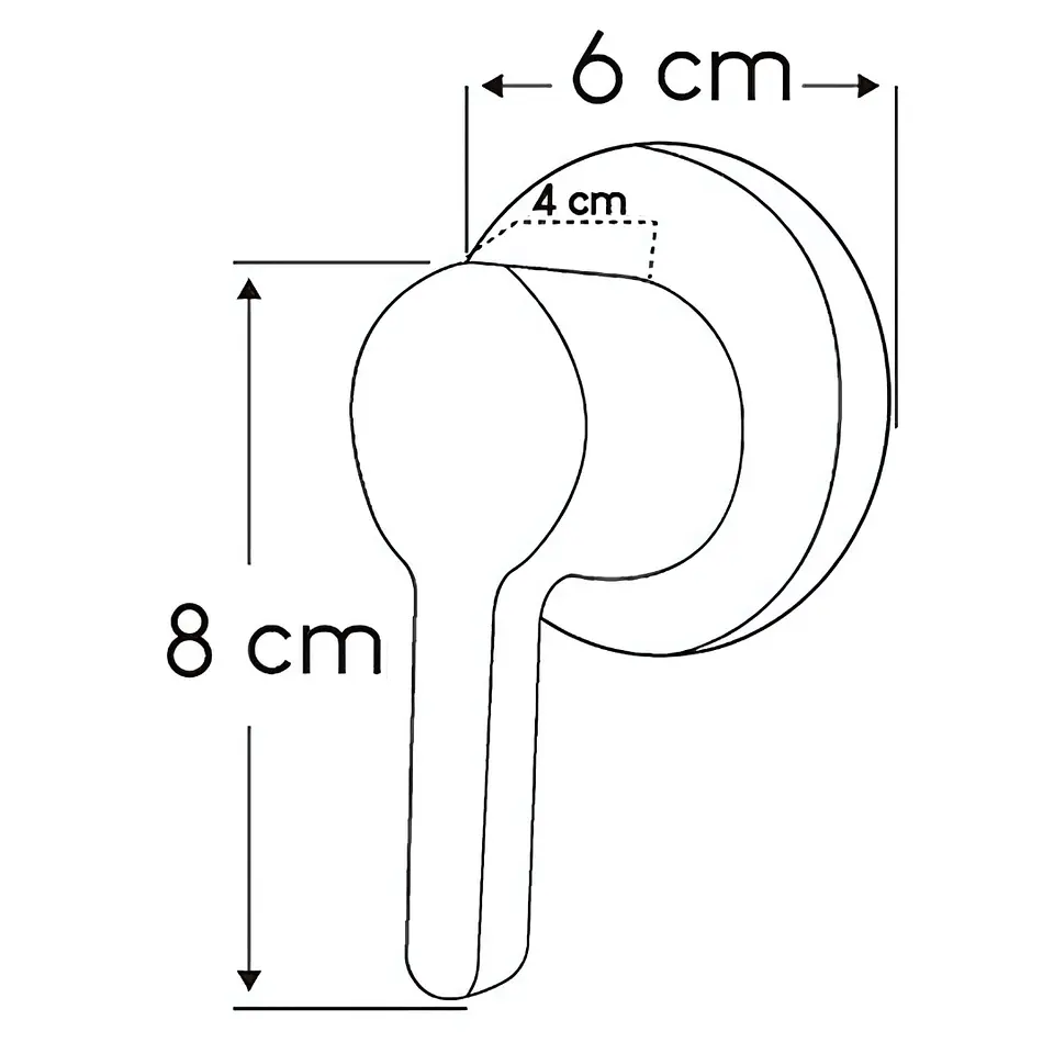 Llave para Ducha de Agua Fría de Acero Inoxidable Cromado 3
