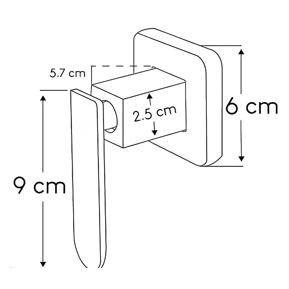 Llave para Ducha de Agua Fría de Acero Inoxidable Satinado 3