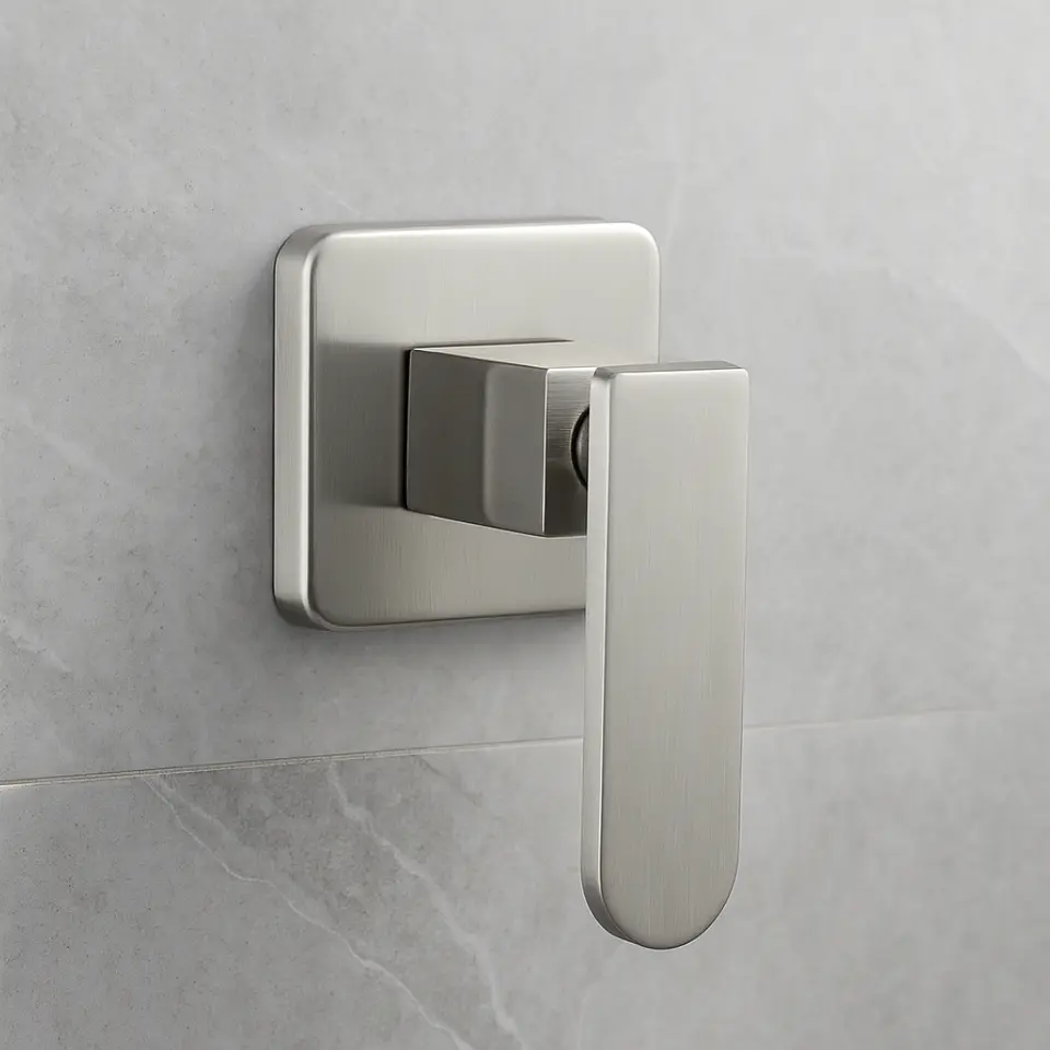 Llave para Ducha de Agua Fría de Acero Inoxidable Satinado 2