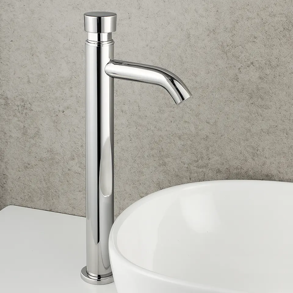 Llave Temporizada para Lavamanos de Acero Inoxidable 2