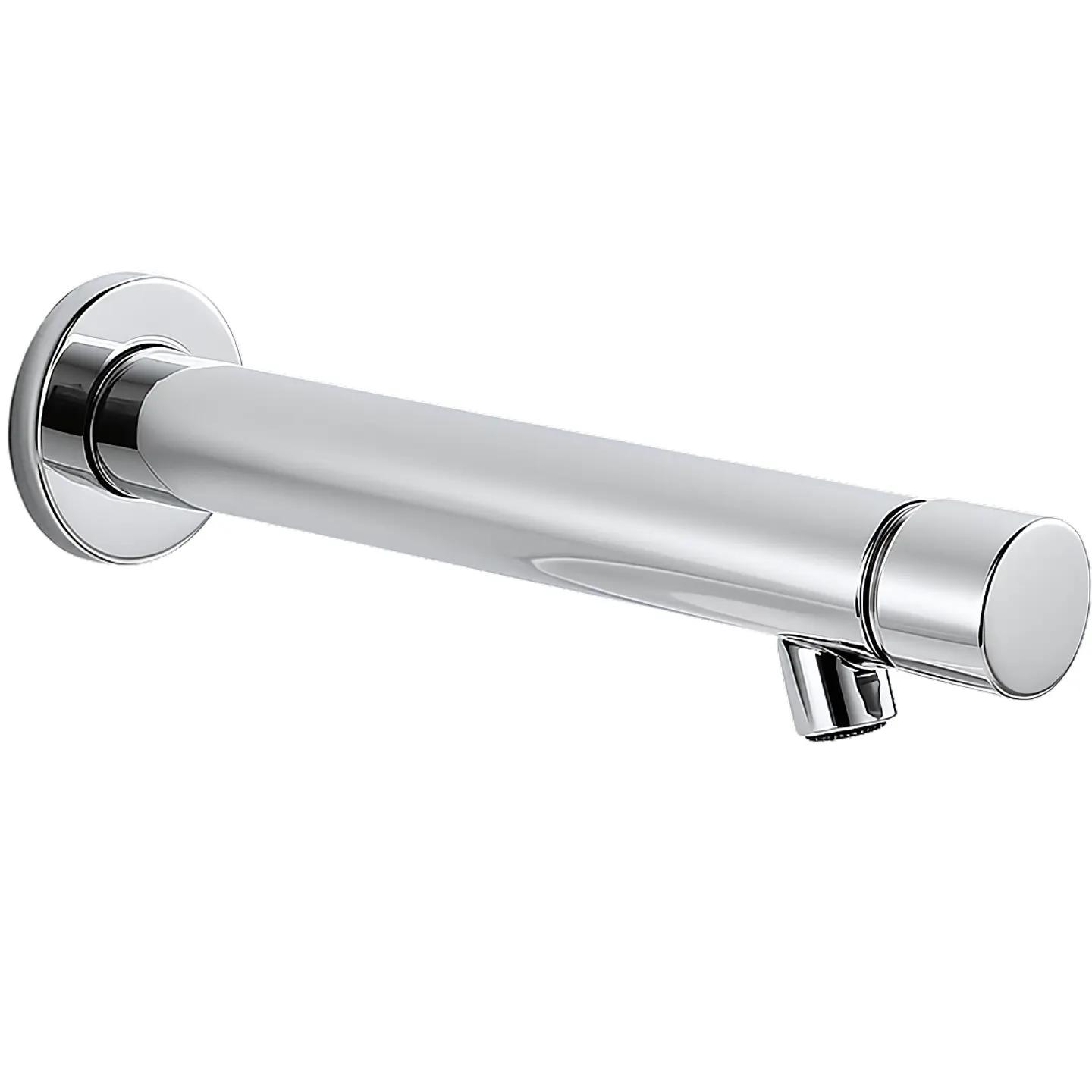 Llave Temporizada para Lavabo de Bronce Cromado Moderno 1