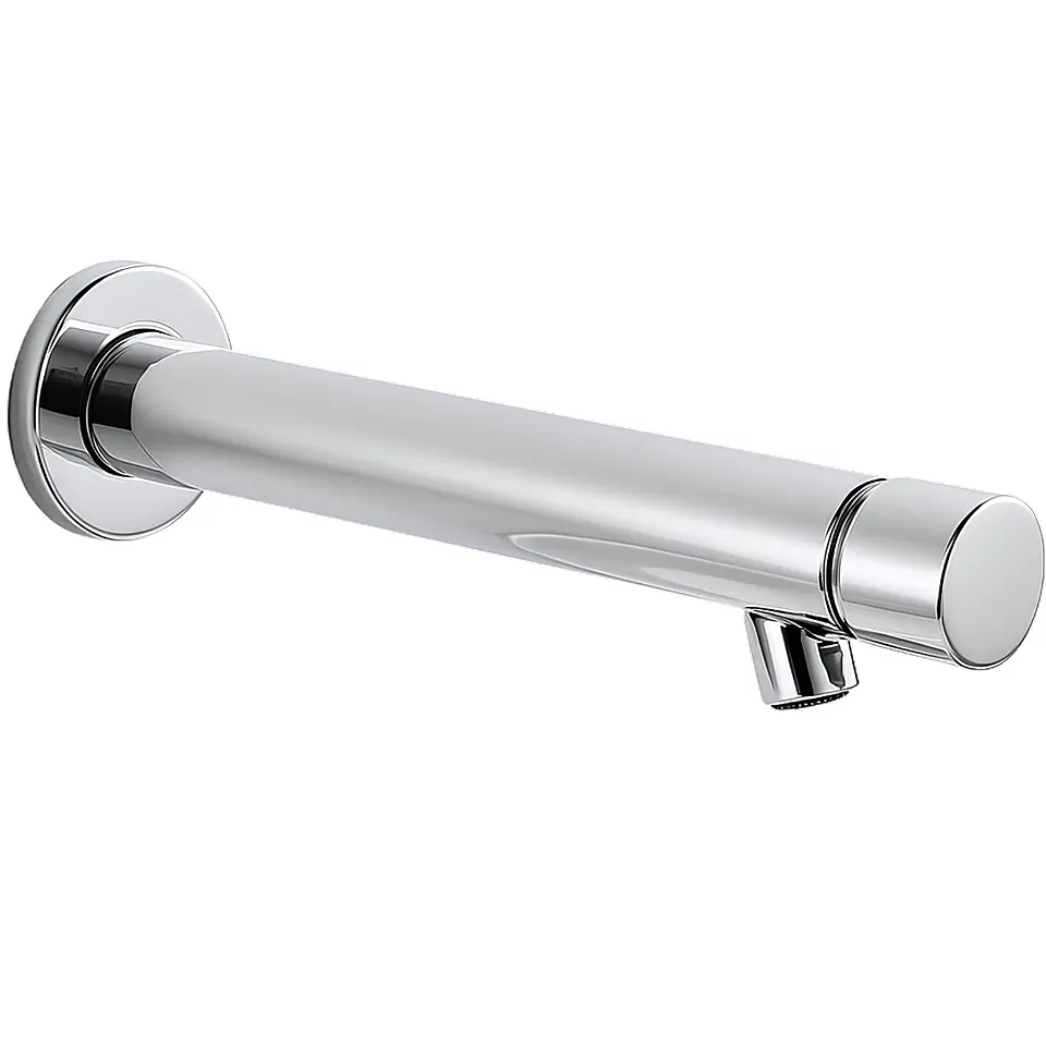 Llave Temporizada para Lavabo de Bronce Cromado Moderno 1