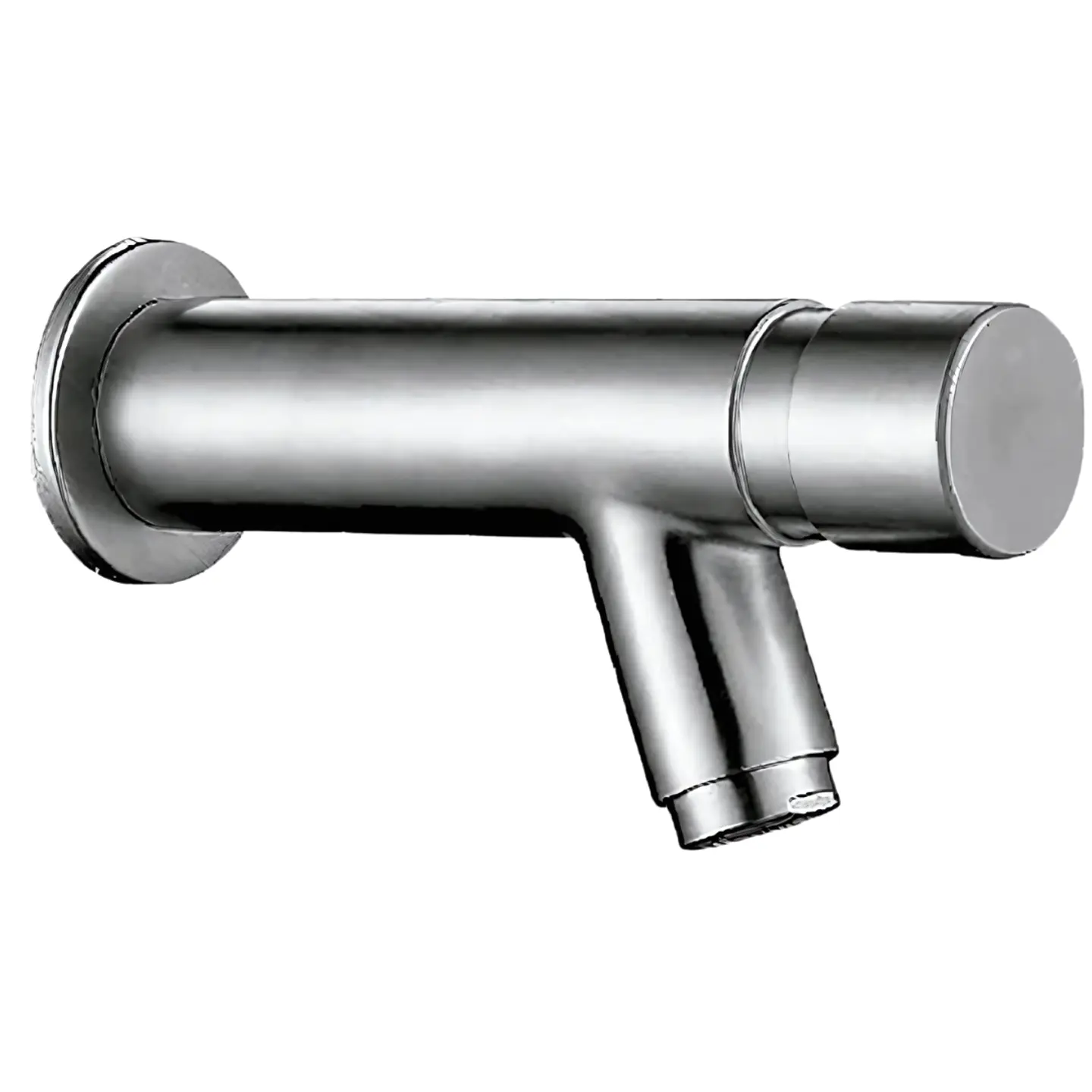 Llave Temporizada de Acero Inoxidable Satinado para Lavabos  1