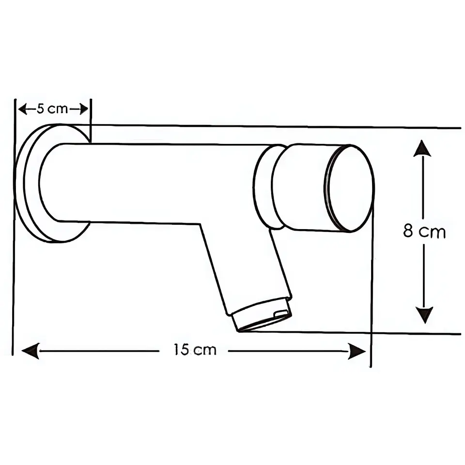 Llave Temporizada de Acero Inoxidable Satinado para Lavabos  3