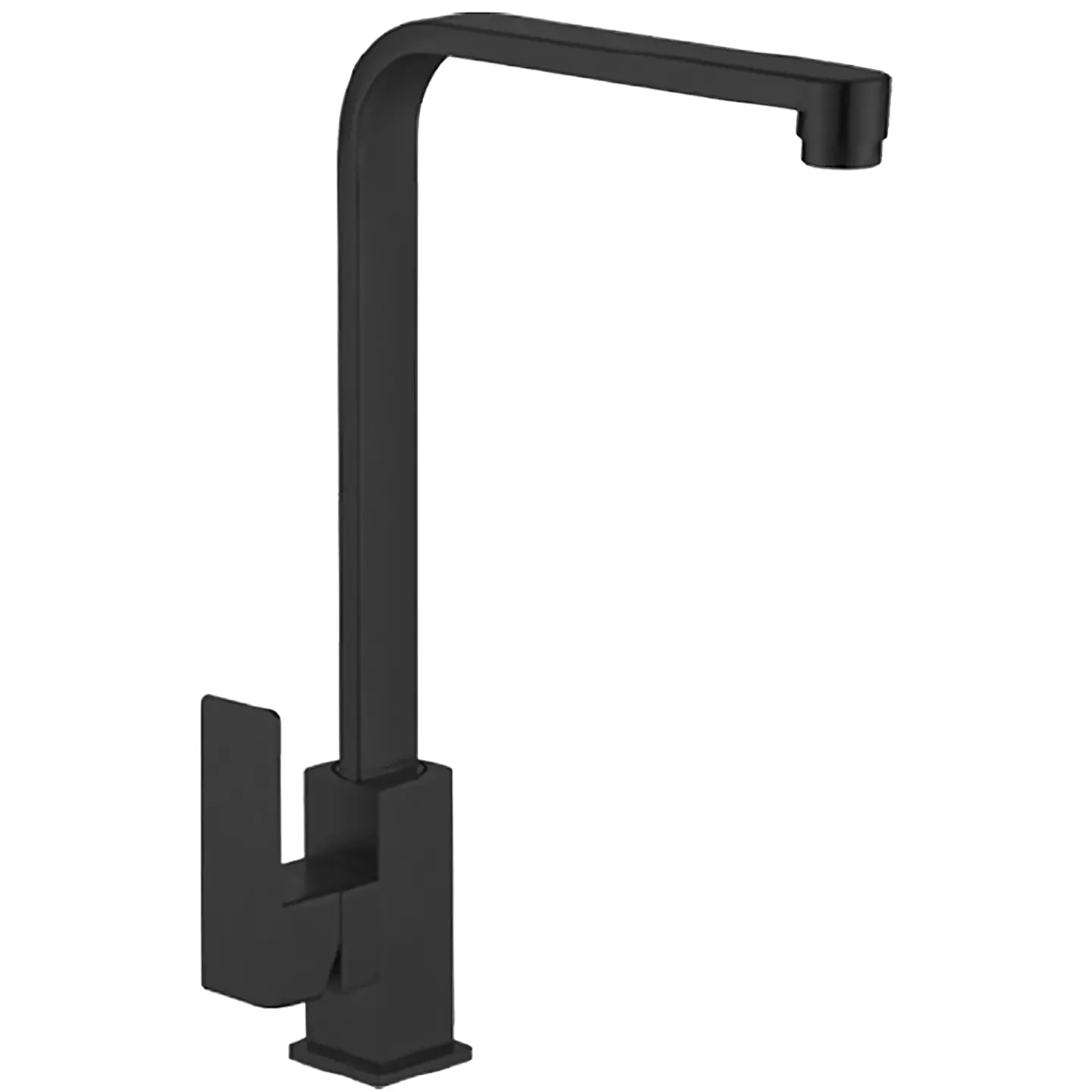Llave Ganso para Cocina de Acero Inoxidable Negro de Lujo 1