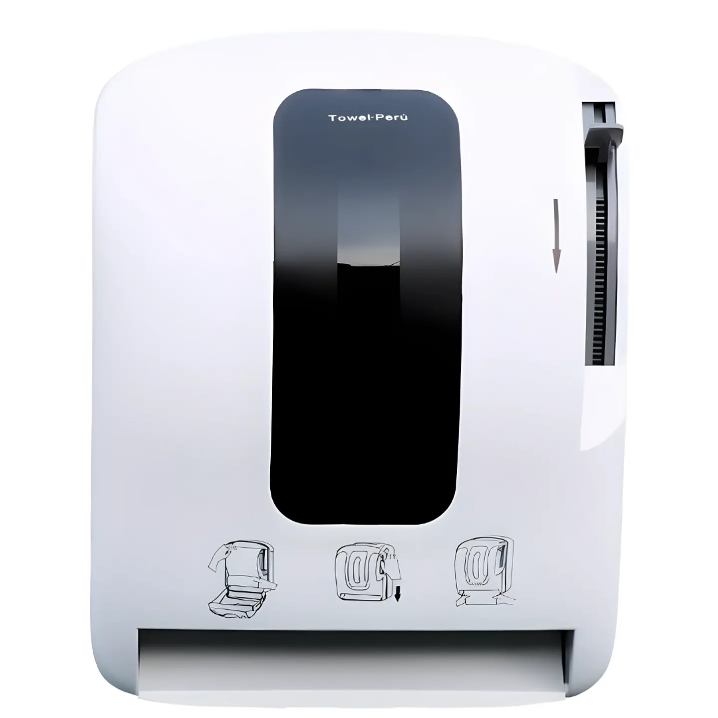 Dispensador de Papel Toalla Jumbo con Palanca 1