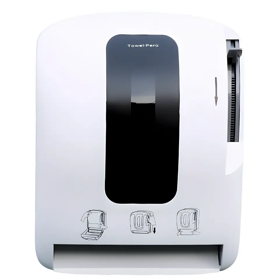 Dispensador de Papel Toalla Jumbo con Palanca 1