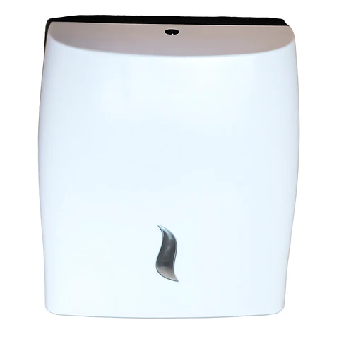 Dispensador de Papel Toalla Interdobladas ABS Blanco