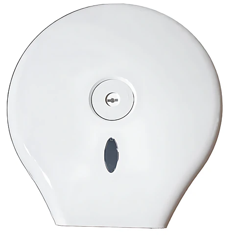 Dispensador de Papel Higiénico Jumbo ABS Blanco Resistente