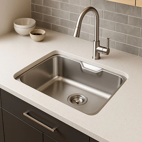 Lavadero de Cocina de Acero Inoxidable