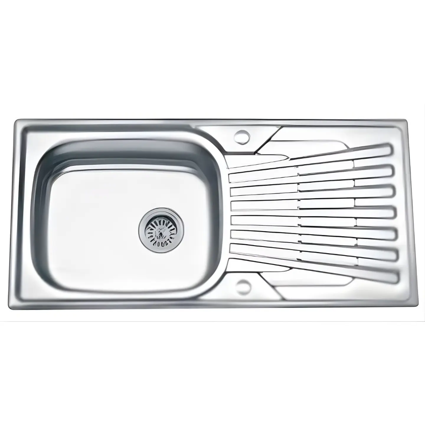 Lavadero 1 Poza con Escurridor Acero Inoxidable WLA10050J 1