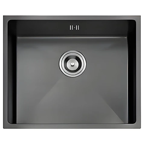 Lavadero 1 Poza Acero Inoxidable Negro US01-5045