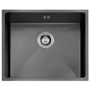 Lavadero 1 Poza Acero Inoxidable Negro US01-5045