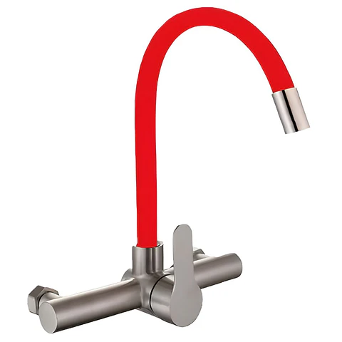 Mezcladora para Cocina Rojo Satinado 