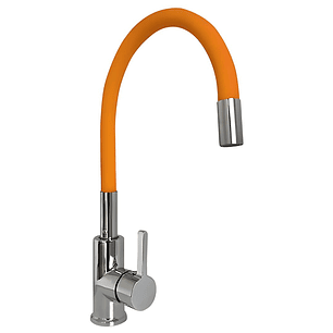 Mezcladora de Cocina Naranja Brillante