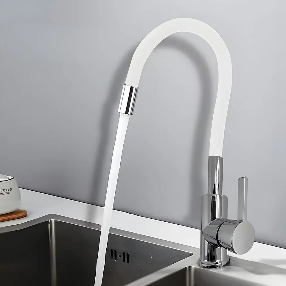 Mezcladora de Cocina Blanco Brillante  2