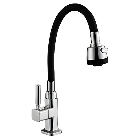 Llave Ganso Negro Bronce Cromado