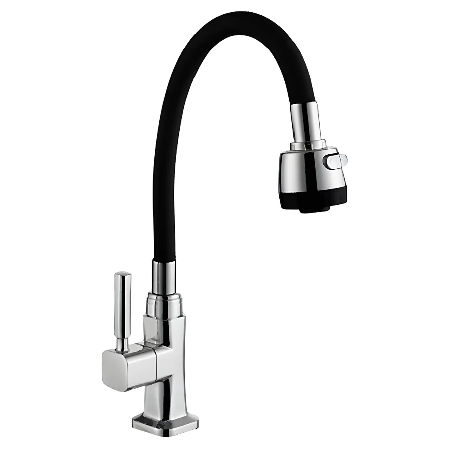 Llave Ganso Negro Bronce Cromado 1