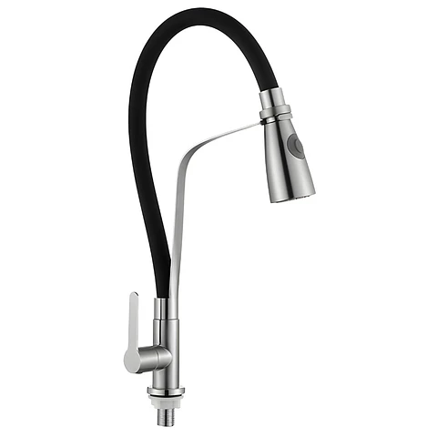 Llave Ganso de Cocina Negro