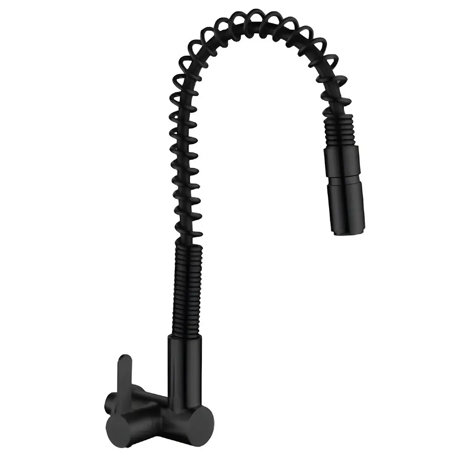 Llave Ganso Negro Acero Inoxidable 1