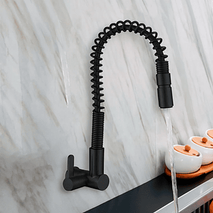 Llave Ganso Negro Acero Inoxidable