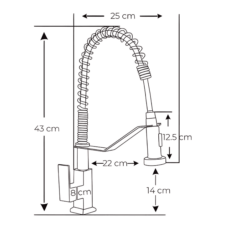 Llave Ganso Gris Mate  3