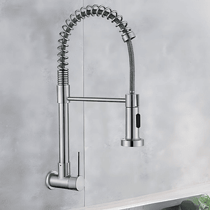 Llave Ganso Satinado Acero Inoxidable